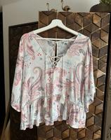 Abercrombie & Fitch Tunika Bluse M 40 42 Flügel 3/4 Ärmel NP80€ Bayern - Langenbach Vorschau