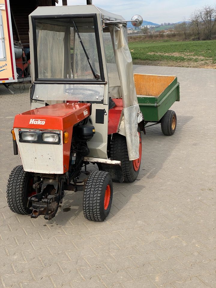 Traktor Hakotrac 1400 mit Kabine, AHK, Zapfwelle, Fronthydraulik in Neuwied