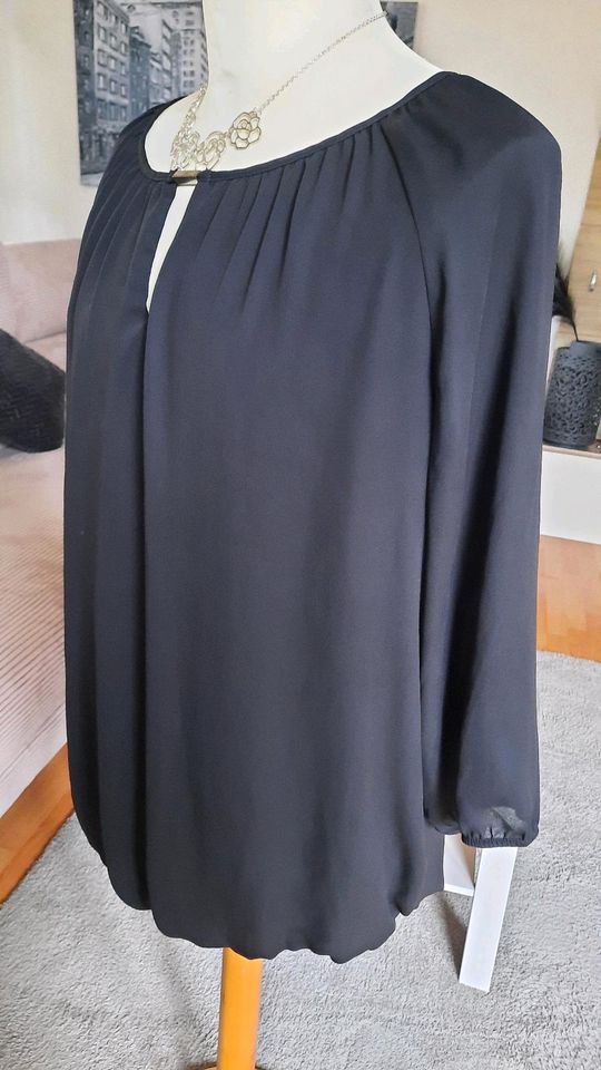 ♥️Canda tolle Bluse edel Tunika 44/46 schwarz neuw♥️ in Nordenholz