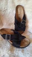 Birkenstock Lugano Riemensandalette Leder 116€ neu -gr.41 S Rheinland-Pfalz - Wallhausen Vorschau