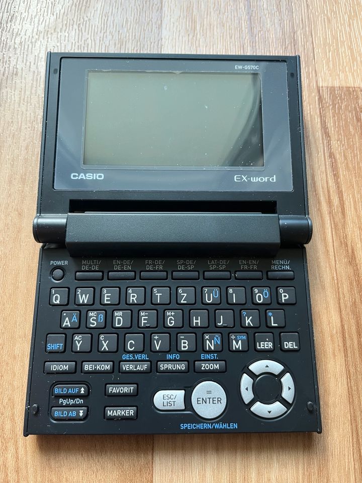 CASIO EX-Word EW-G570 C Elektronisches Wörterbuch inkl. Hülle in Lichtenstein