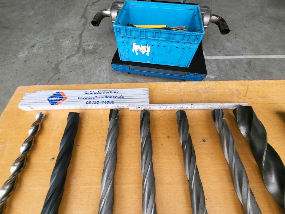 Industriebohrer Morsekegel  15 bis 60 cm  lang in Ernsgaden