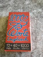 1000 Worte Englisch  Wörterbuch Brandenburg - Wandlitz Vorschau