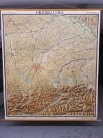 Landkarte Wandkarte Schulkarte Oberbayern ca. 200x240 BxH Mitte - Gesundbrunnen Vorschau