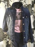 Jeansjacke Gr. 46 XL Curved XXL darkblue XXXL Brandenburg - Bestensee Vorschau