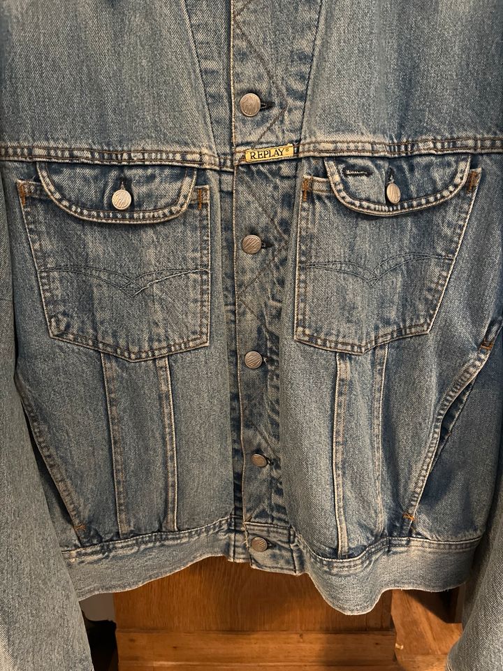 Replay Blue Jeans Jacke XXL in Forst an der Weinstraße