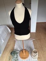 Maariyah Top Neckholder Top Stricktop schwarz Gr.M Hessen - Borken Vorschau