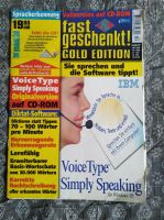 PC-Software IBM Voice Typ Simply Speaking PC-Sprachsteuerung Baden-Württemberg - Waldkirch Vorschau