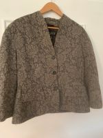 Kurzjacke Blazer Laure‘l beige braun Blüten Gr.40 M Köln - Merkenich Vorschau