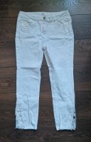 Jeans L 40 weiss Spitze Retro Boho Blogger Sommer Hippie Vintagel Hamburg-Mitte - Hamburg Hamm Vorschau