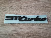 Porsche 911 Turbo Schwarz Emblem Schriftzug Newest Font Duisburg - Duisburg-Mitte Vorschau