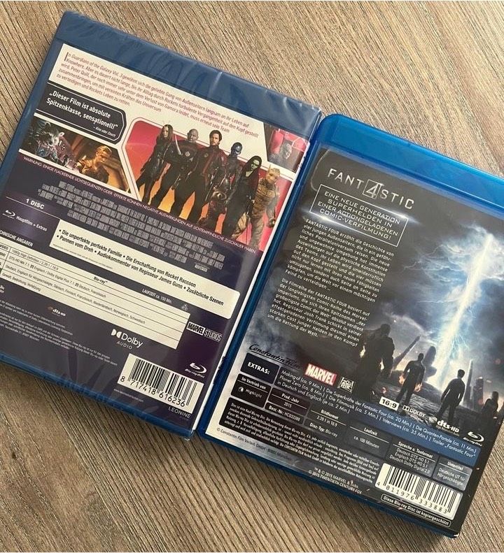 Verkaufe zwei Marvel Blu-ray in Troisdorf