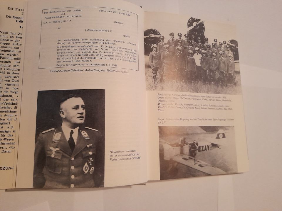Die Fallschirmjäger Chronik 1935 . 1945 von Erich Busch in Hennef (Sieg)