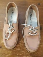 Tamaris Leder Bootsschuhe Mokassins Gr. 37 beige/ light rosa Bayern - Michelau i. OFr. Vorschau