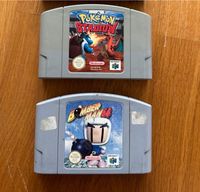 Nintendo 64 Spiele Pokémon Stadium und Bomber Man Nordrhein-Westfalen - Krefeld Vorschau