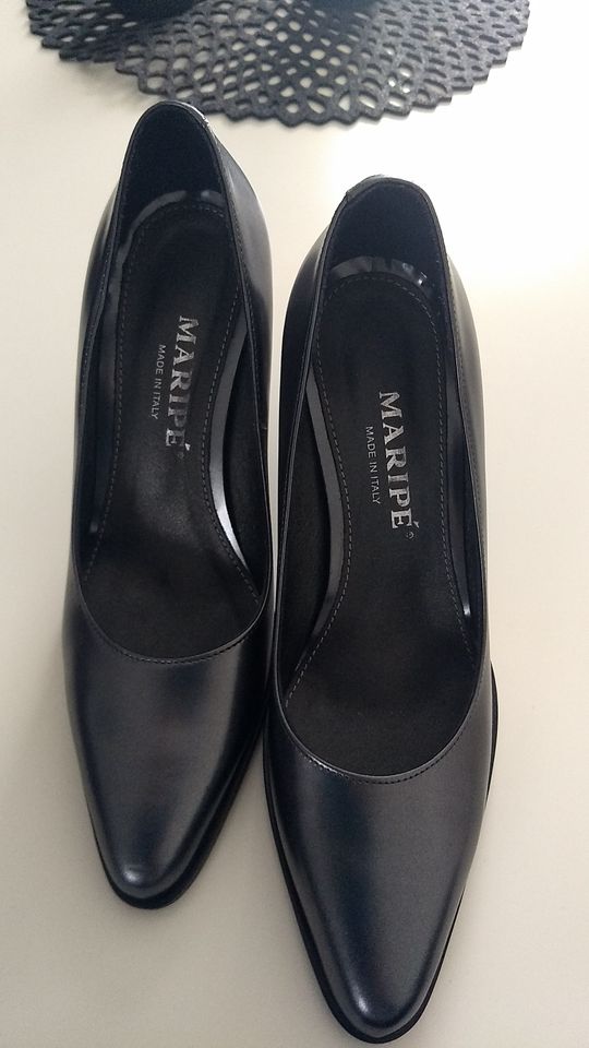 Maripe´ Pumps 38 Metallic Neu Made in Italy in Siegburg