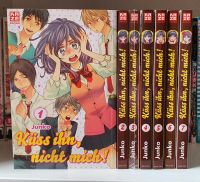 Kiss Ihn, nicht mich! Manga 1 - 7 mit Stickern 1. Auflage Niedersachsen - Achim Vorschau