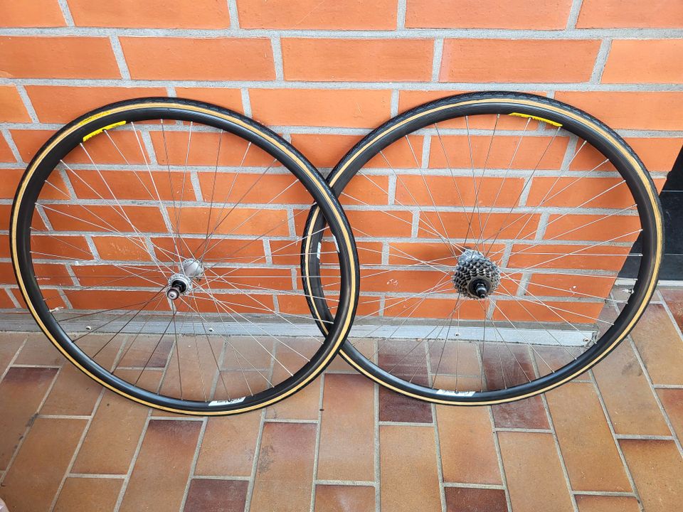 Rennrad Laufradsatz Shimano RX 100 Campagnolo Omega Schwalbe in Soltau