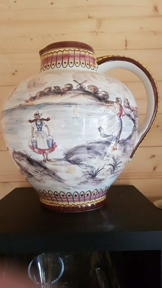 Bodenvase Vase Krug Ulmer Keramik Höhe 40 cm Serie 214 in Goch