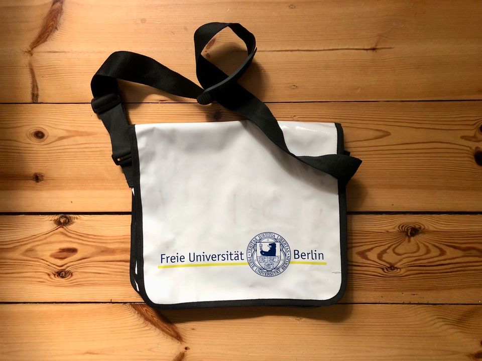 Umhängetasche Freie Universität FU Berlin Campusshop Laptoptasche in Berlin