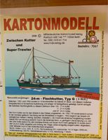 Kartonmodel 24m Fischkutter, Typ G Sachsen - Thermalbad Wiesenbad Vorschau