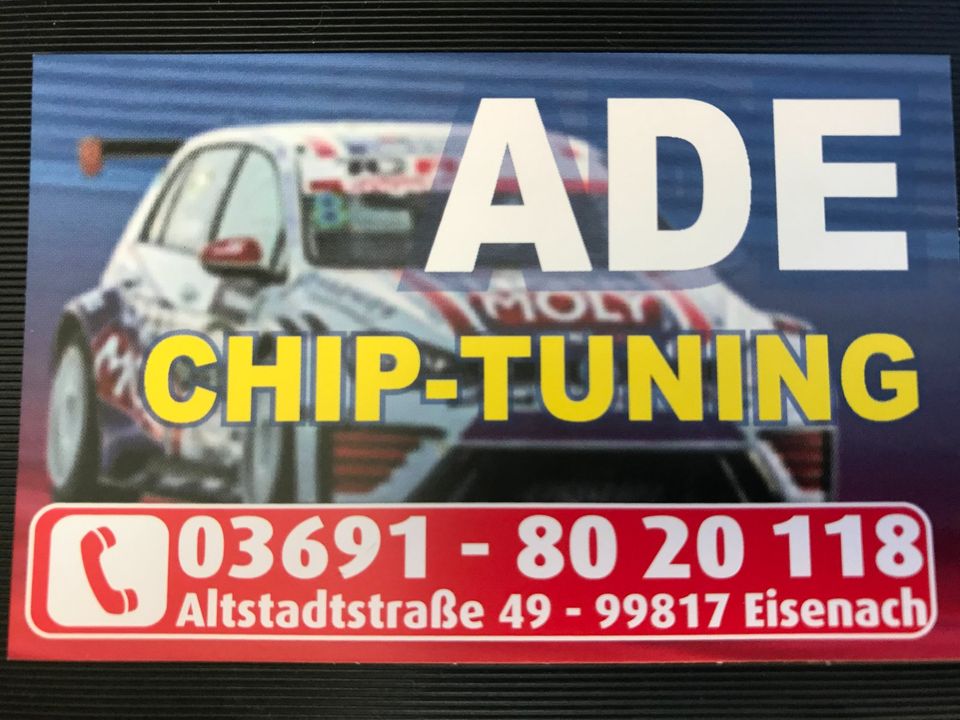 Chiptuning, Software-Tuning, OBD-Tuning, Kennfeldoptimierung in Eisenach