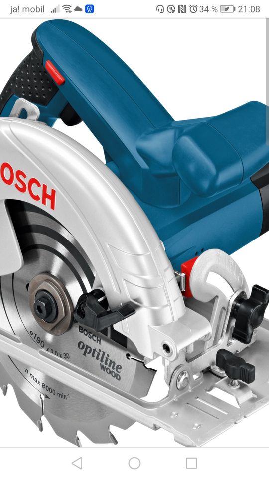 Bosch Professional Handkreissäge GKS 190, Leistung 1400 W NEU Ovp in  Dortmund - Hombruch | eBay Kleinanzeigen ist jetzt Kleinanzeigen
