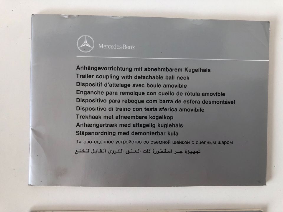 MERCEDES W202 MB Classic Betriebsanleitungen Bedienungsanleitung in Schwendi