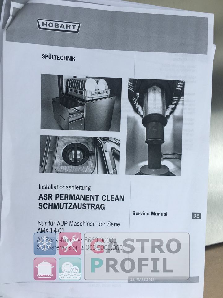 Netto: 91,60€  +++SONDERANGEBOT JETZT ZUGREIFEN+++ HOBART SCHMUTZAUSTRAG (6287) ASR PERMANENT CLEAN - NEU !! in Buseck