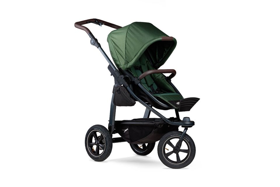 TFK Mono 2 - 2in1 Kombi-Kinderwagen - Luftreifen - Olive - GRATIS XXL-Zubehörpaket - NEU in Fulda