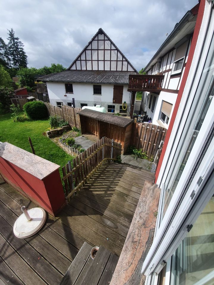 2 Familienhaus mit idyllischer Gartenanlage in Schrecksbach in Schrecksbach