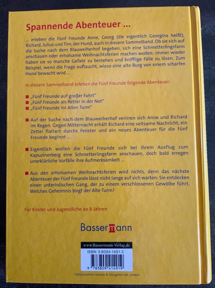 Fünf Freunde – Sammelband: Die neuesten Abenteuer von Enid Blyton in Kreuztal