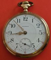 Vergoldete Waltham Taschenuhr P.S. Bartlett Hessen - Reinheim Vorschau