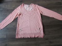 Tredy Shirt Bluse 36 TUNIKA Damen Spitze Glitzersteine rosa pink Nordrhein-Westfalen - Menden Vorschau