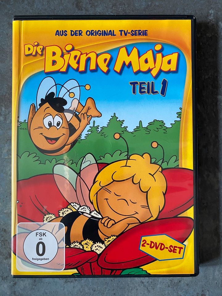 DVDs Biene Maya Teil 1, 2er Set, wie neu! in Müden