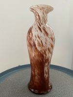 Vase Murano Glas weiß creme terracotta Muranoglas Bayern - Kumhausen Vorschau