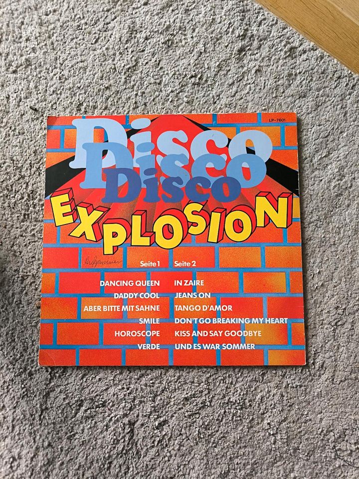 Schallplatte LP Disco Explosion in München