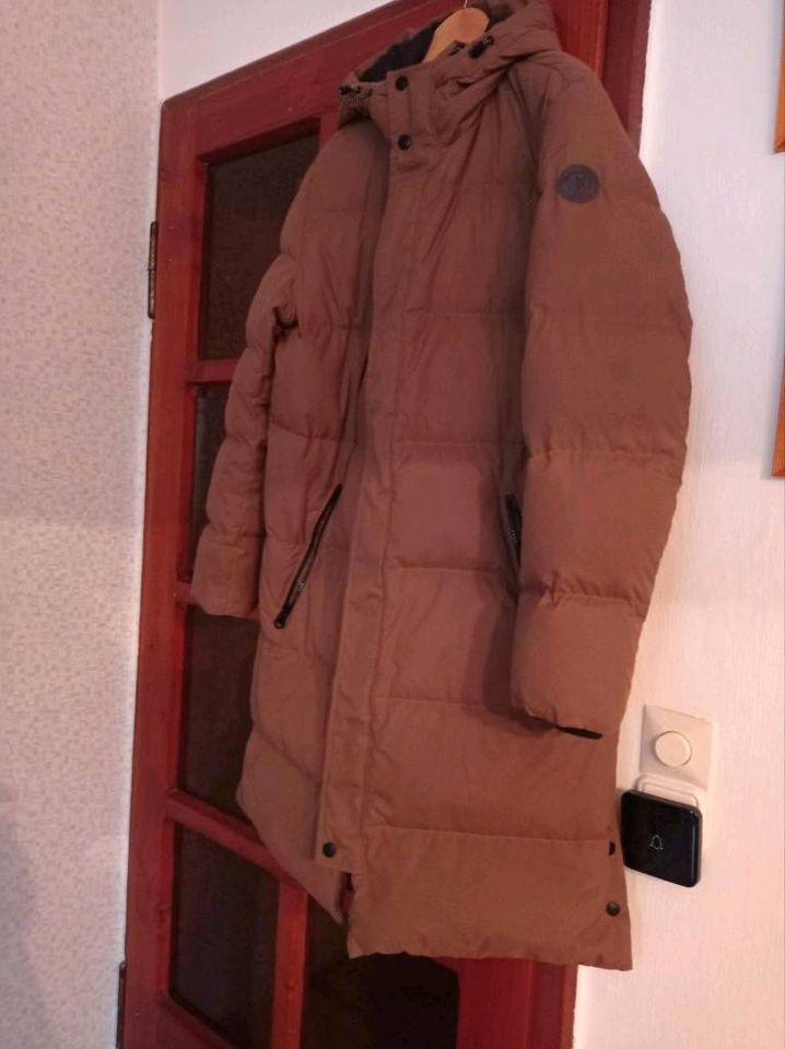 Marc O` Polo Herren echt Daunenmantel Farbe DARK Walnut in Groß Pankow (Prignitz)