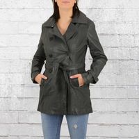 Damen Leder Trenchcoat Frauen Lederjacke Blue Monkey M Thüringen - Kahla Vorschau