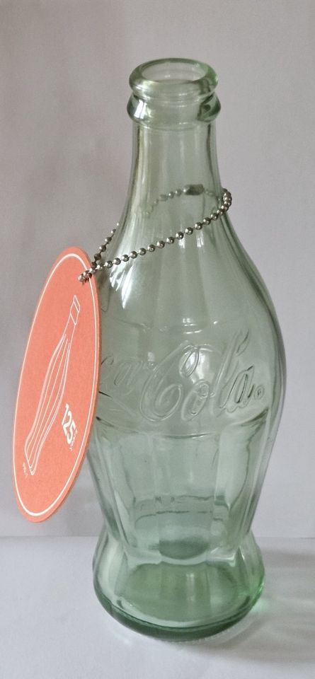 Coca-Cola Glasflasche 125 Jahre Coca-Cola Jubiläumsflasche in Grebenstein