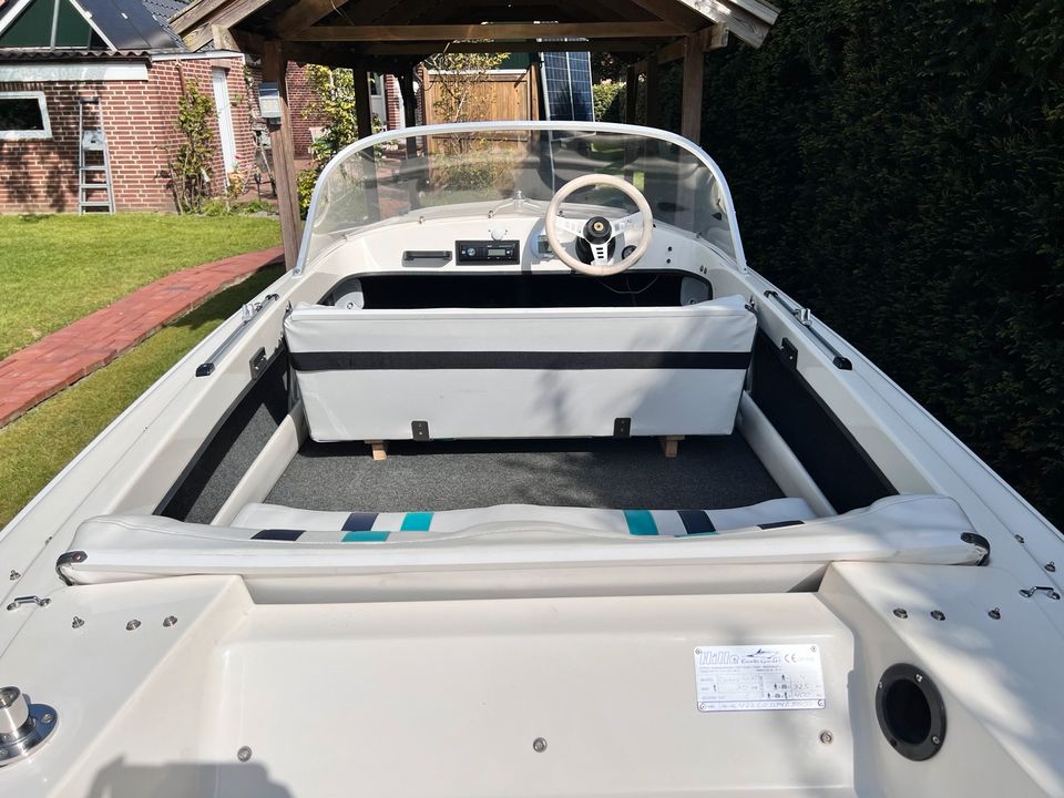 Motorboot Hille Cameo 400 mit Trailer (Baujahr 2000) in Leer (Ostfriesland)