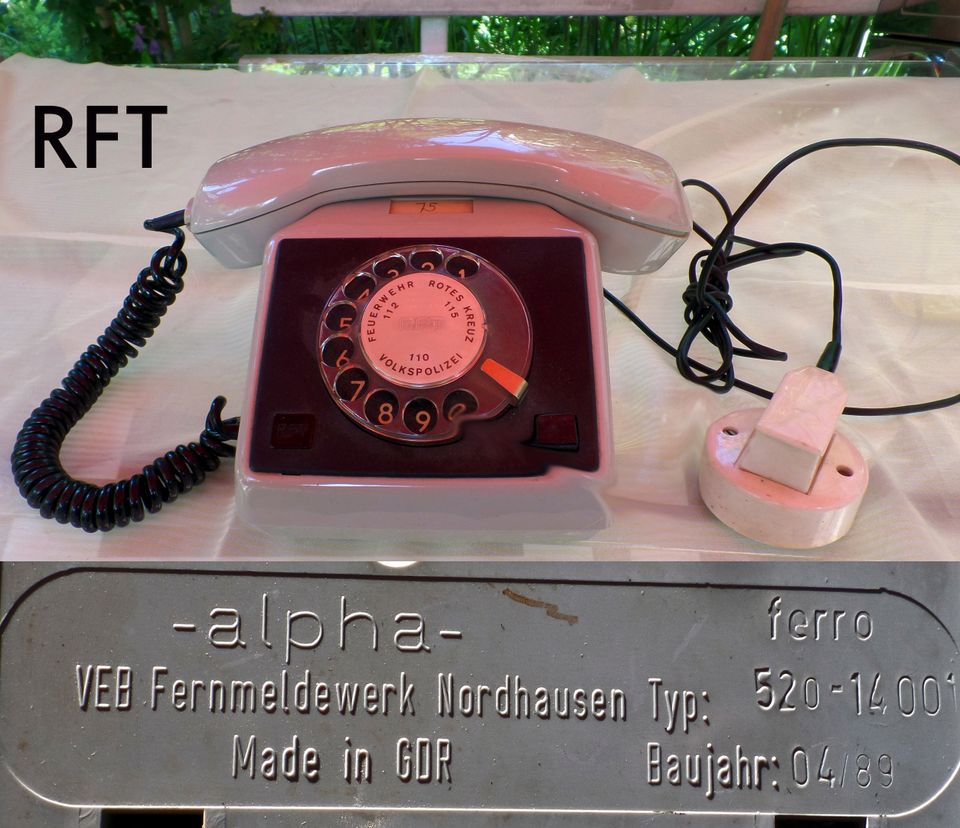 5x Antik Telefone / DDR Stasi RFT / ATF Siemens Krone Wandtelefon in Berlin