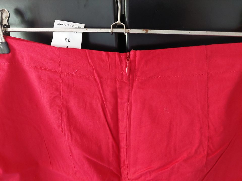 Damen/Mädchen Mini Rock Shorts, Gr.36, 97% Baumwolle+3% Elasthan in Wulfsen