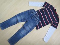 S. OLIVER: Gestreiftes Shirt und Jeans in 140 Bayern - Kempten Vorschau