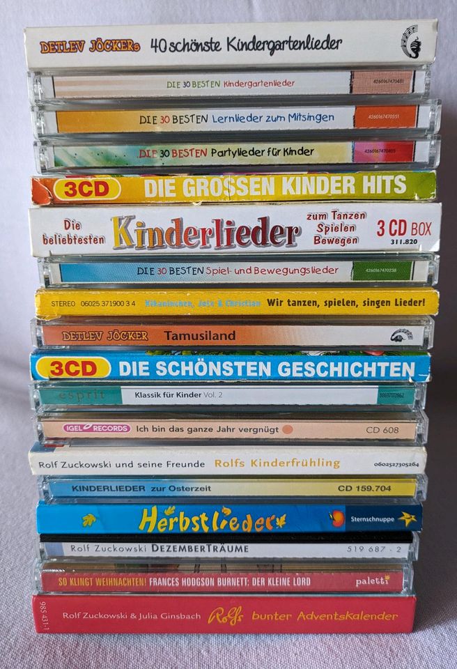 18 Kinderlieder-CDs in Karlsruhe