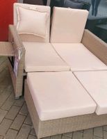 Couch ausziehbar Beige Outdoor Hessen - Steinbach Vorschau