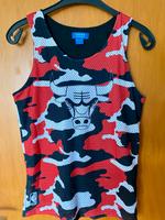 Chicago Bulls NBA Jersey / Tank Top Adidas red camo Hessen - Elbtal Vorschau
