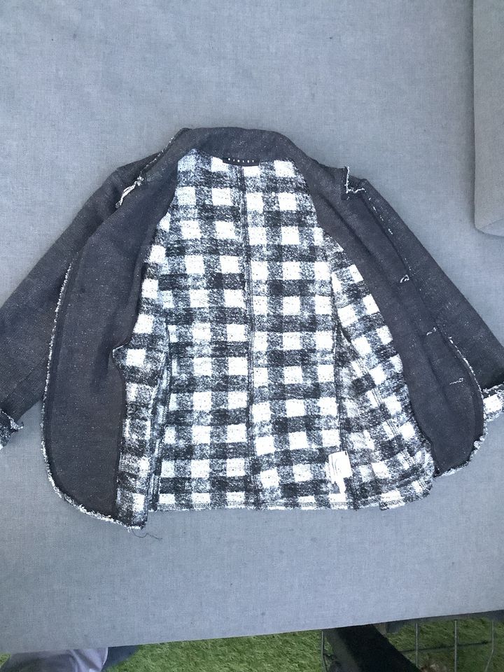 Sisley Jacket schwarz/weiß in Stuttgart