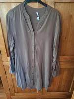 Lange Bluse/Kleid,Gr.40,schlamm Bayern - Sand a. Main Vorschau