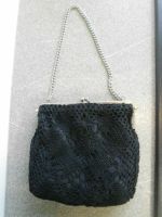 Vintage Design Abendtasche Handtasche Damen Tasche schwarz Retro Flensburg - Fruerlund Vorschau